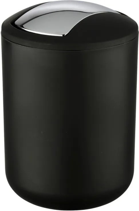 Coș de gunoi Wenko Brasil S, înălțime 21 cm, negru