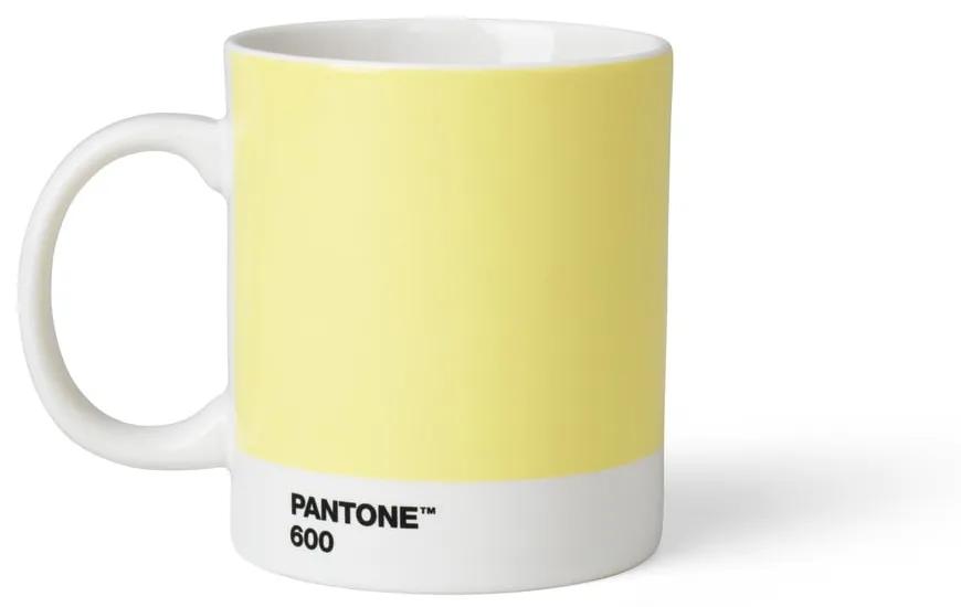 Cană Pantone, 375 ml, galben deschis
