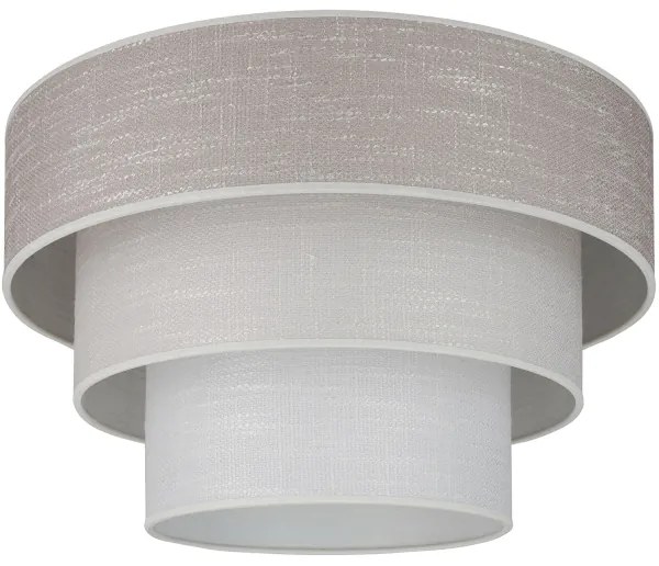 Plafonieră Brilagi ALASKA LUNETA 1xE27/15W/230V d. 45 cm gri/crem