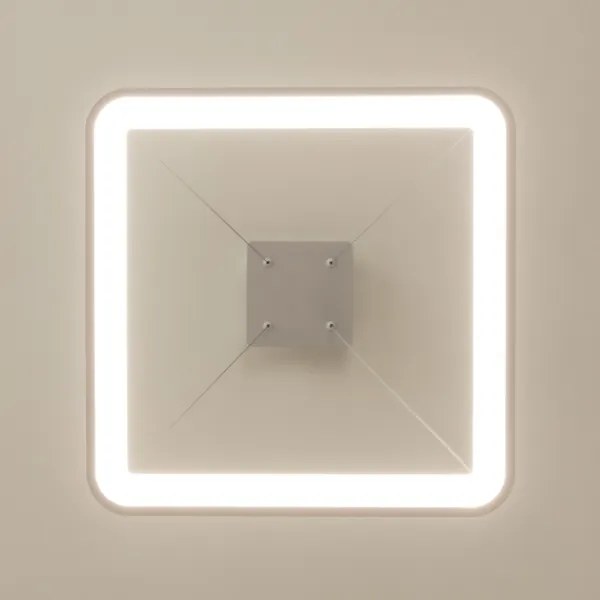 Brilagi - lustră LED reglabilă pe cablu FALCON SLIM LED/50W/230V 50x50 cm albă + telecomandă