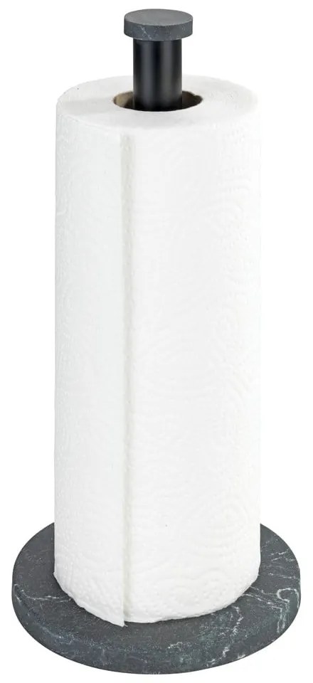 Suport pentru prosoape de hârtie Wenko, negru