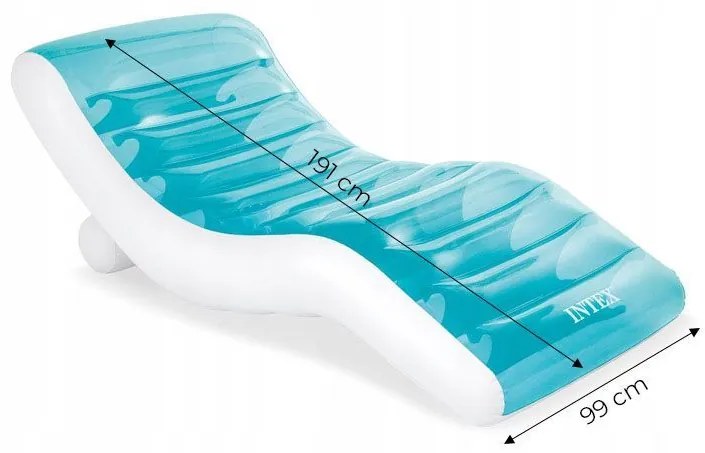 Șezlong gonflabil pentru apă INTEX