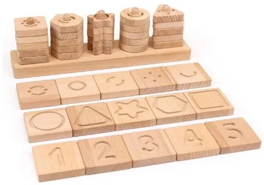 JOC EDUCATIV PENTRU COPII SI COPII NEVOI SPECIALE DIDACTIC, SENZORIAL - ANDREU TOYS (ANT16123)