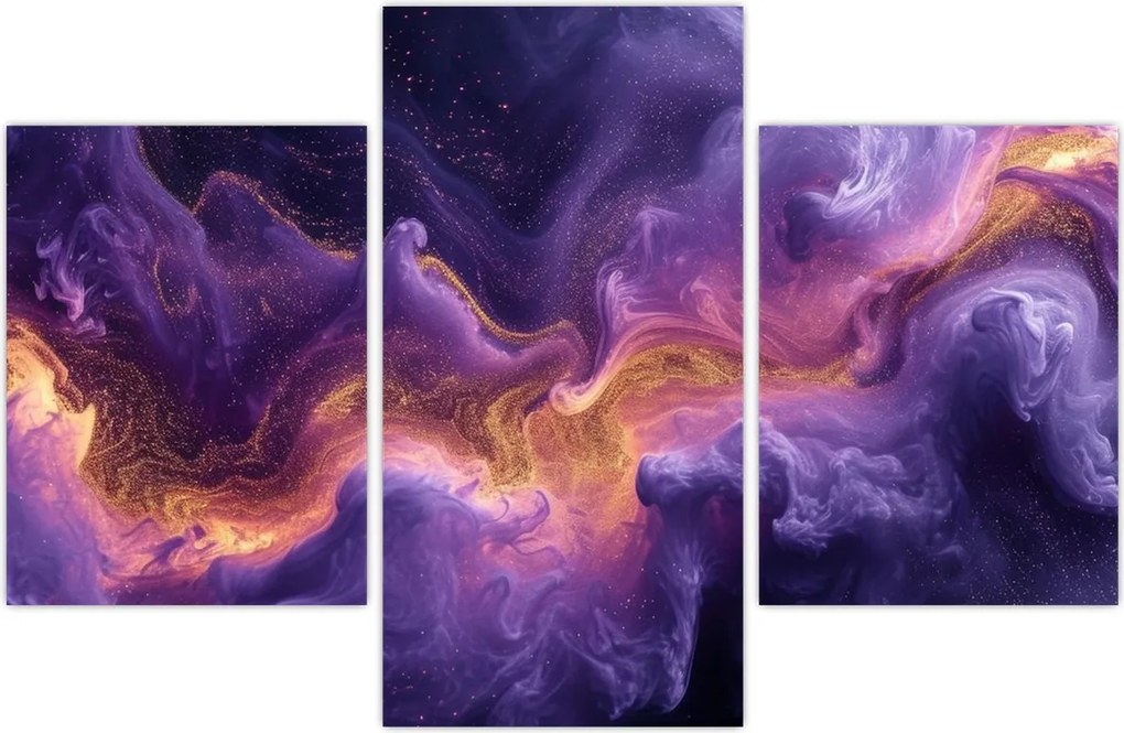 Tablou - Nebuloasa purpurie (90x60 cm)