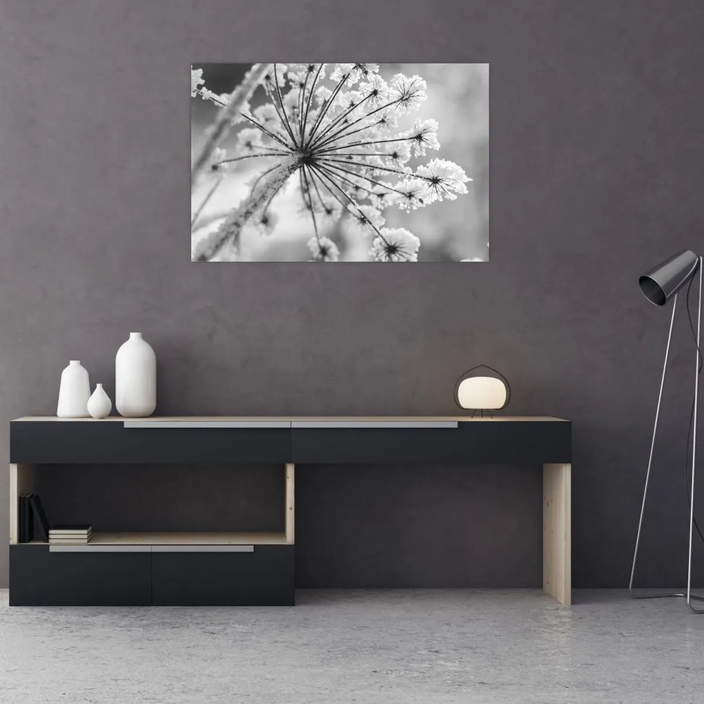 Tablou - Floare în timpul iernii (90x60 cm)