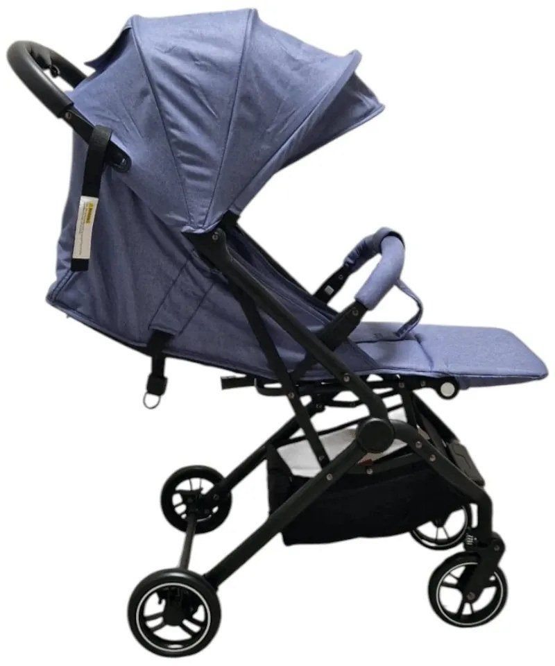 Carucior sport ultracompact pentru copii BABY CARE 311 Transformabil in troller, Spatar reglabil in 3 trepte, Pozitie somn, Albastru