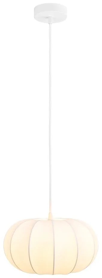 Lustră albă cu abajur textil ø 28 cm Coventry – House Nordic