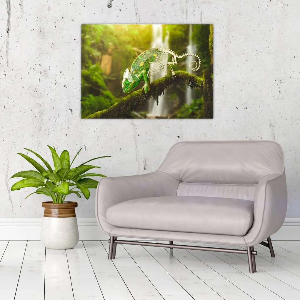 Tablou - cameleon (70x50 cm)