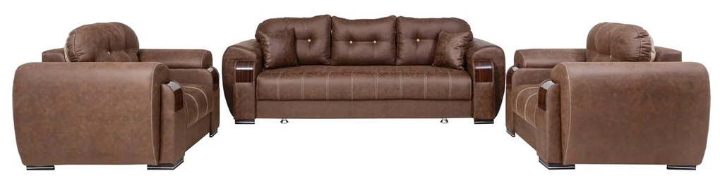 Set Canapea extensibila cu 2 fotolii Orsay 250 x 95 x 91 cm Set Orsay - M17