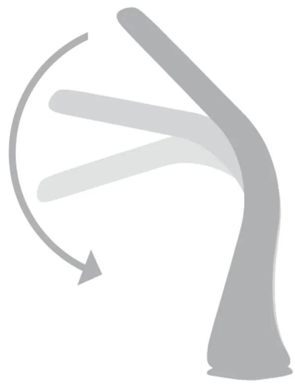 Veioza / Lampa LED de birou reglabila Lionel alba