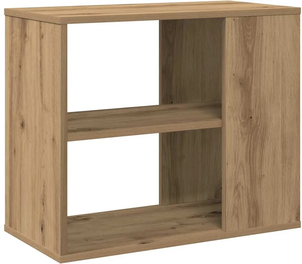 vidaXL Dulap lateral, stejar artizanal, 60x30x50 cm, lemn prelucrat