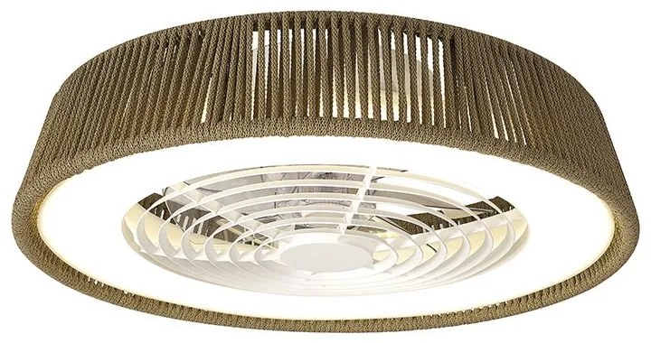 Lustra LED cu Ventilator si telecomanda POLINESIA NAUTICA