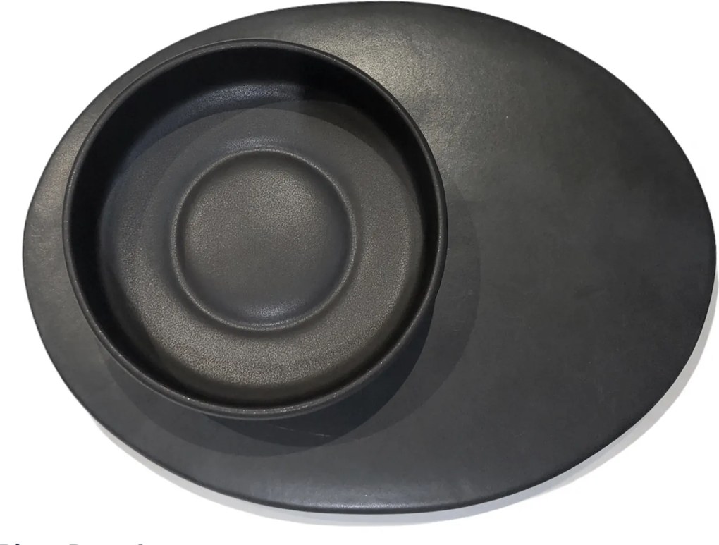 Set 3 Piese Sushi Vulcano (Platou, Farfurie, Bol)