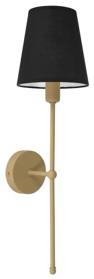 Aplica de perete MADELA 1xE14/40W/230V negru/bej