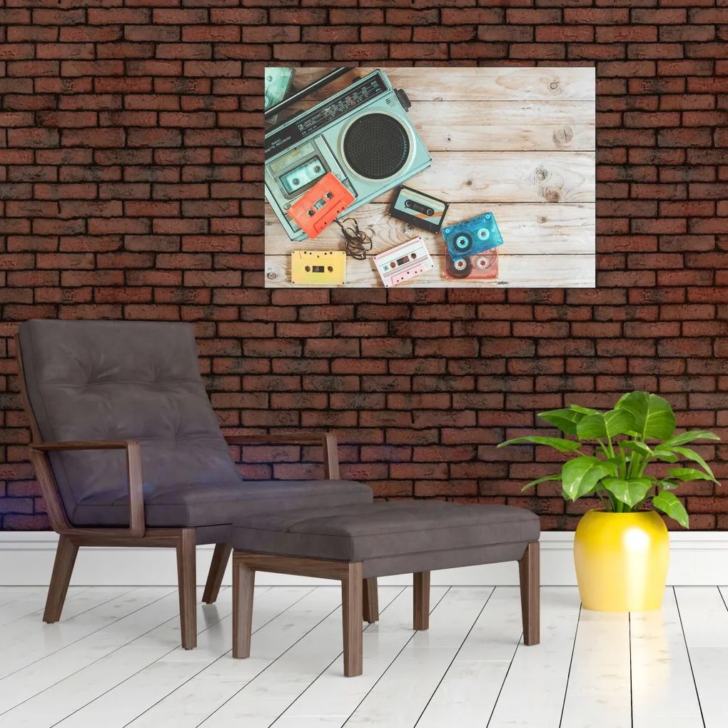 Tablou - Radio retro (90x60 cm)