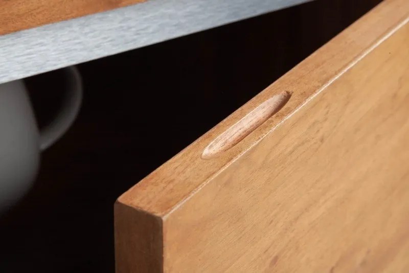 Comoda din lemn de salcam Mammut II 170cm