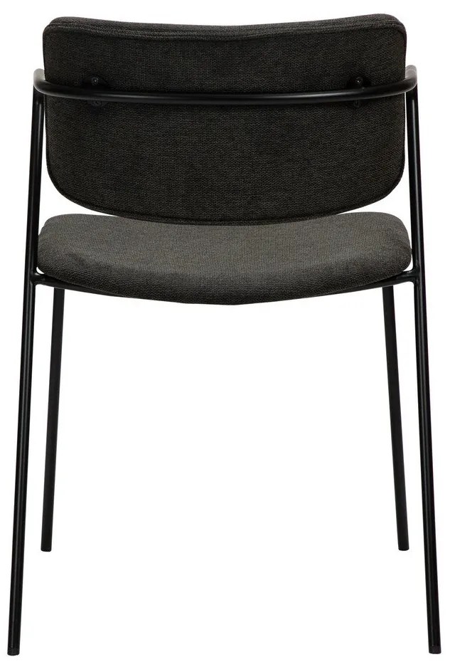 Scaun de dining negru Zed – DAN-FORM Denmark