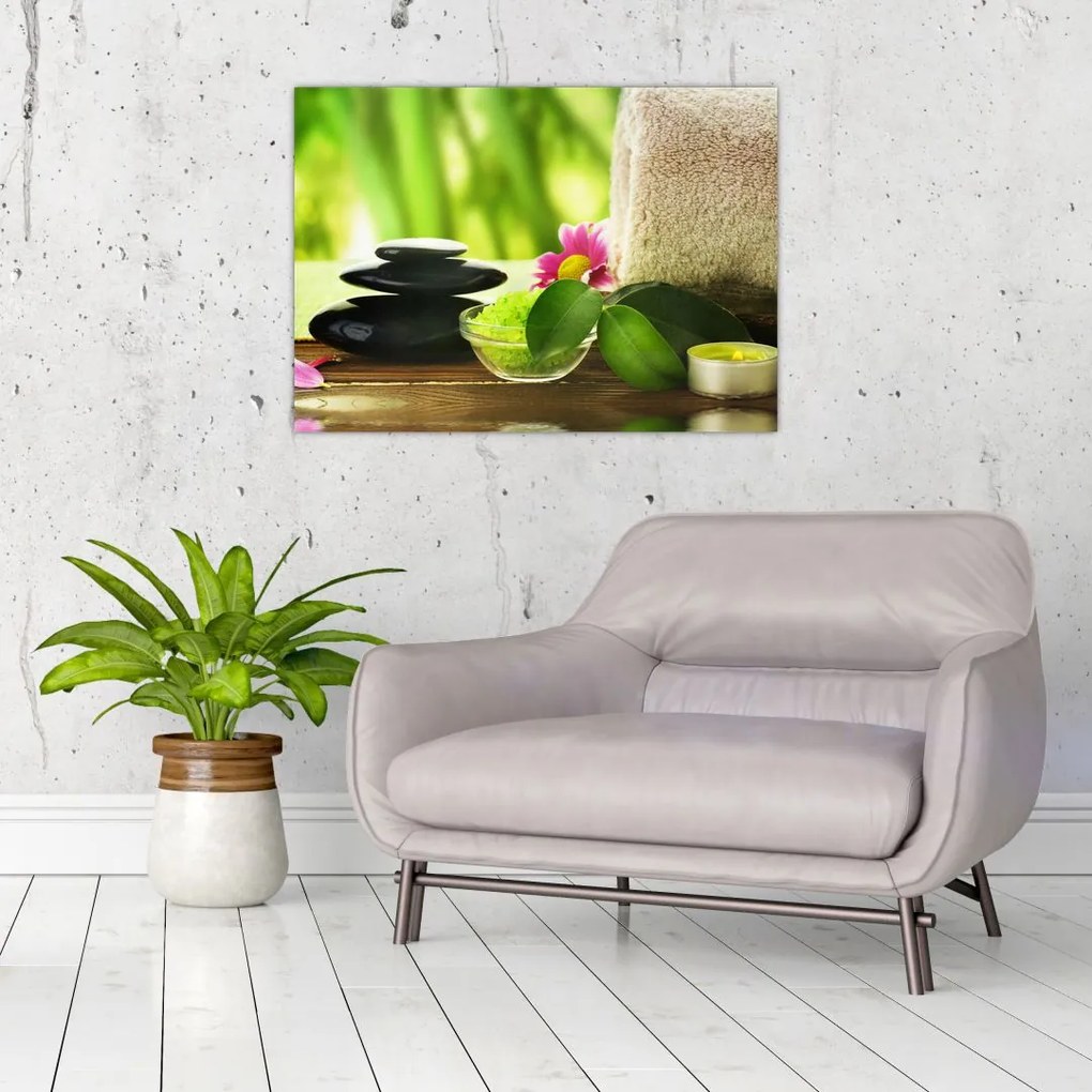 Tablou cu unelte pentru masaj (70x50 cm)