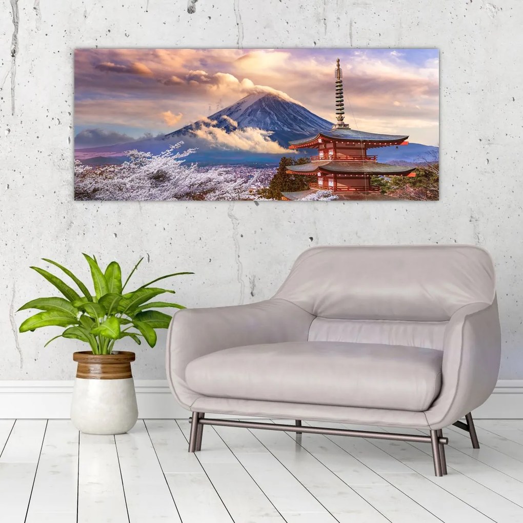 Tablou - Muntele Fuji (120x50 cm)