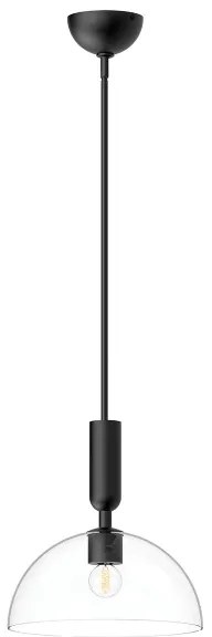 Alora Mood ALM-JUDE-P-MB-CL - Lampă suspendată pe tijă JUDE 1xE27/60W/230V neagră