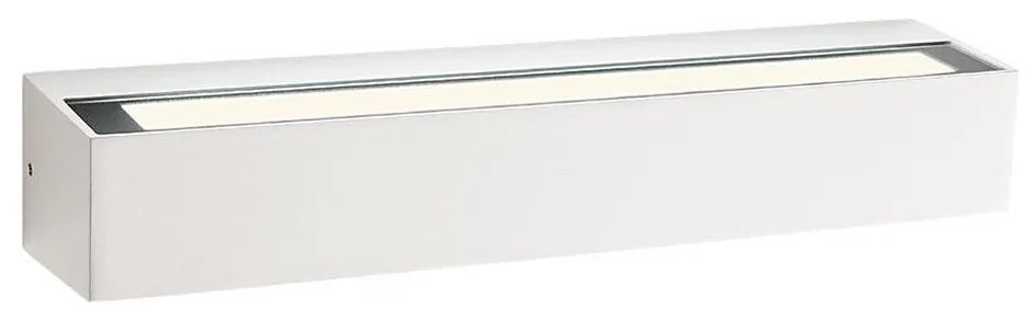 Redo 90259 - Aplica de perete LED pentru exterior AROOS, 21W, 230V, 3000K, IP65, albă