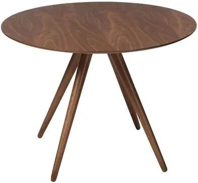 Masa dining din lemn de nuc 106 cm Pheno Round Dan Form