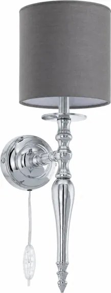 BRILAGI - Lampa de perete NUBILA 1xE27/60W/230V crom lucios/antracit