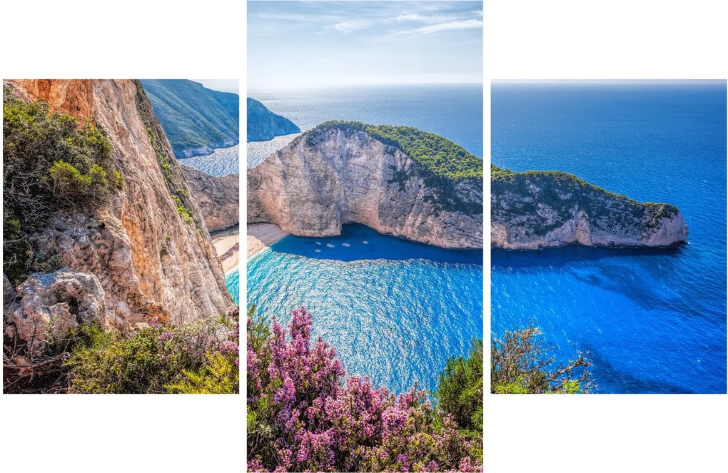 Tablou - Plaja Navagio, Grecia (90x60 cm)