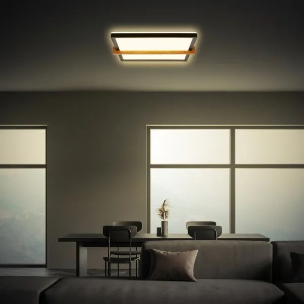 Briloner 3845015 - Plafonieră LED/18W/230V 29,5x31,5 cm