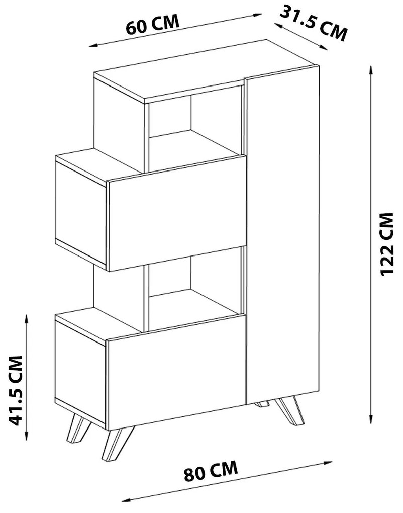 Cabinet Bambalina - White