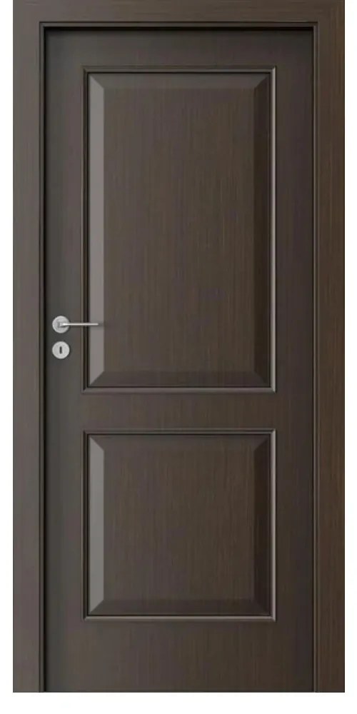 Usa Interior din MDF Porta Nova Model 3.1 (Culoare: Stejar Auriu, Toc: Reglabil 10 cm, Maner: Patrat argintiu crom, Dimensiune: 70 cm)