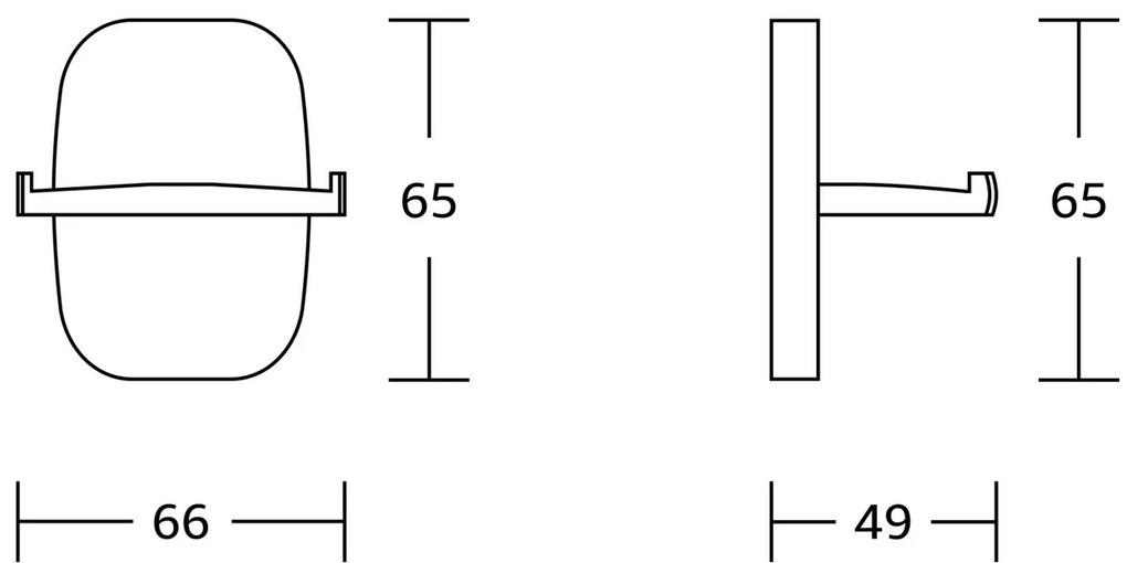 Cârlig dublu Rumba AQUALINE RB123,  argintiu