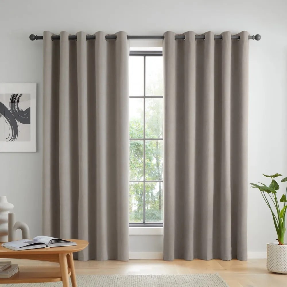 Draperii gri blackout 2 buc. 229x229 cm Wilson – Catherine Lansfield