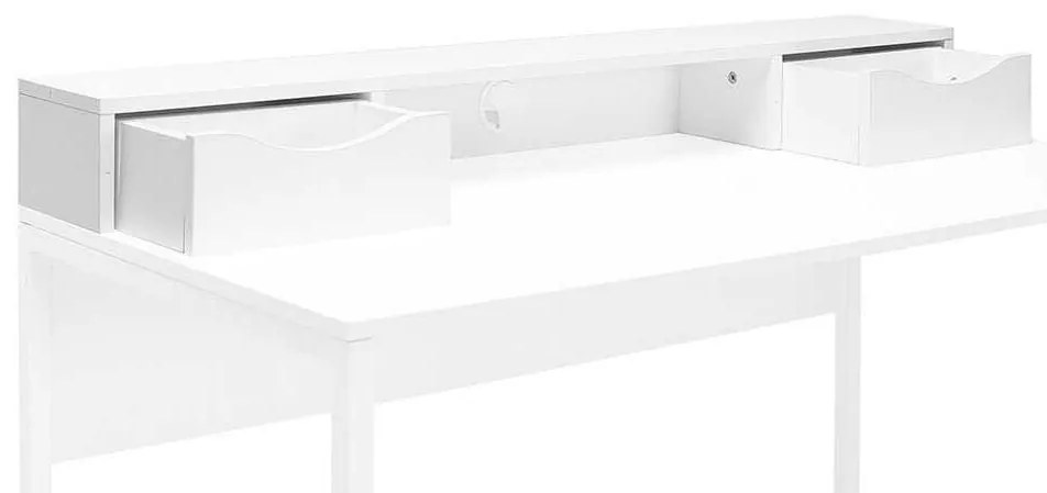 Raft de perete Cordelia (alb) . 1109381