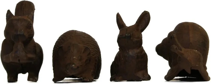 Statuete de grădină 4 buc. din metal Animals – Esschert Design