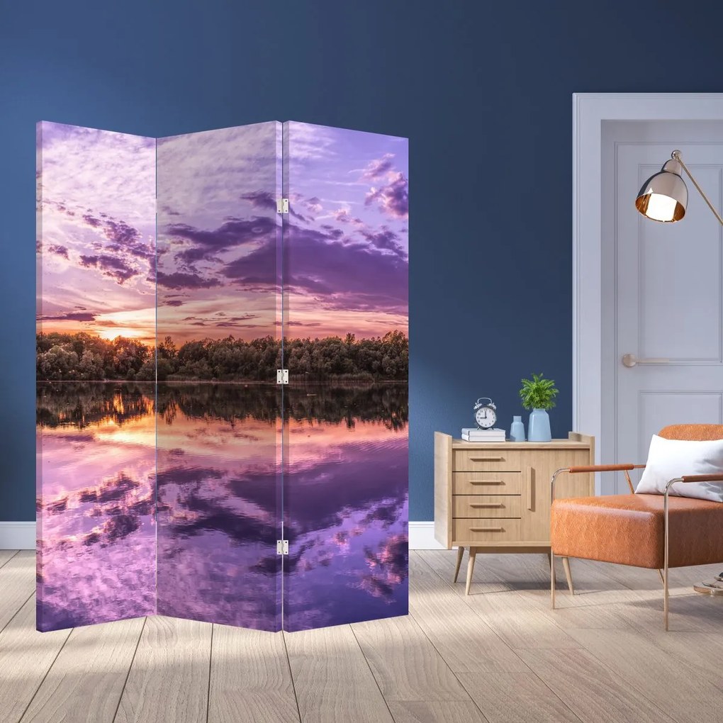 Paravan - Cerul violet (126x170 cm)