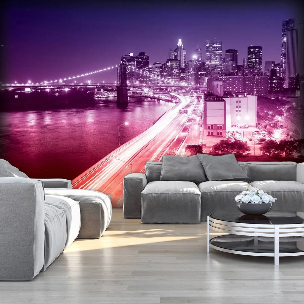 Fototapet - New York Brooklyn Bridge City (152,5x104 cm)