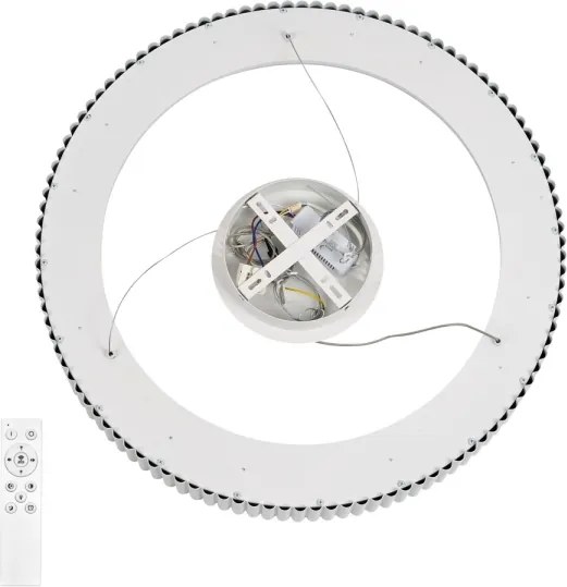 Brilagi - Lustră LED reglabilă FALCON MODERN LED/54W/230V Ø 60 cm albă + telecomandă