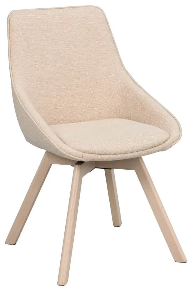 Scaune de dining bej 2 buc. Alison – Rowico