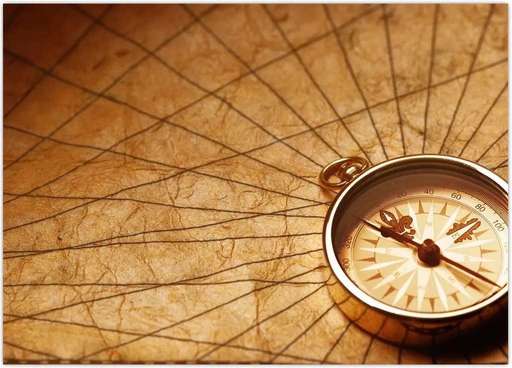 Tablou - Compas (70x50 cm)