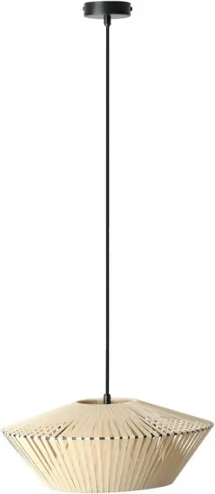 Osram - Lustru suspendat cu cablu DECOR STRIPES, 1xE27/10W/230V, Ø 40,5 cm, bej