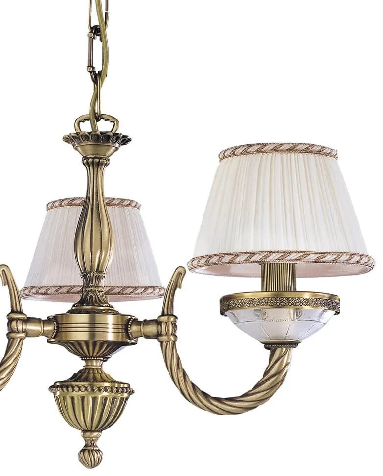 Candelabru din alama 3 brate design italian 4660
