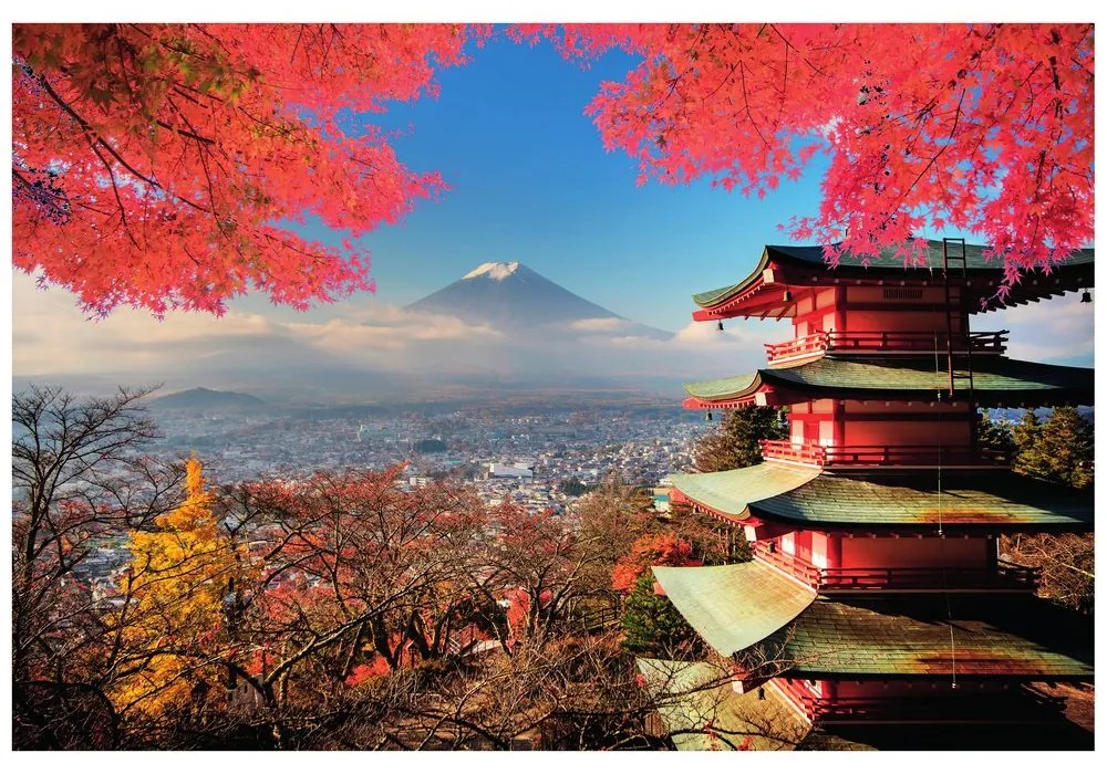 Fototapet toamna în Japonia
