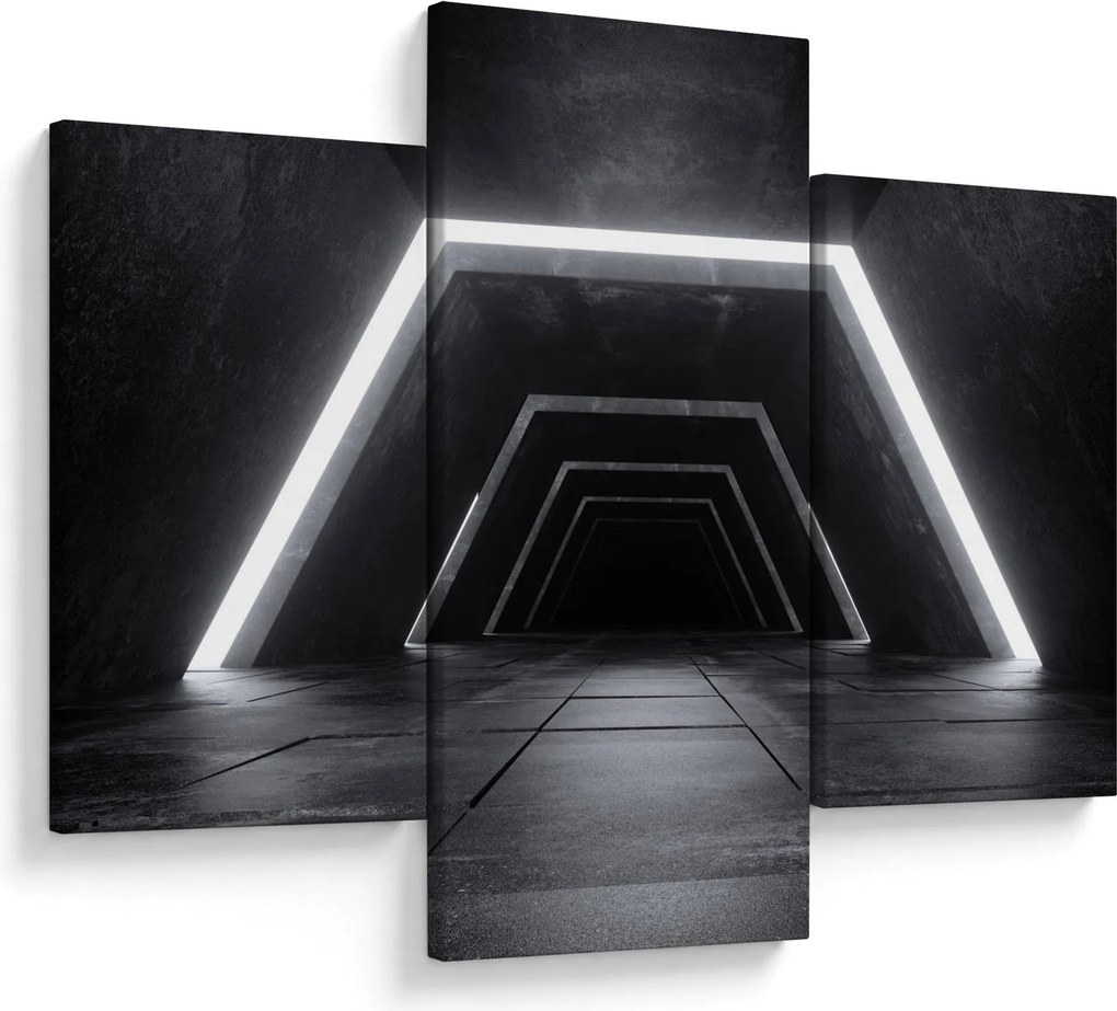 Tablou - Tunel futurist (90x60 cm)