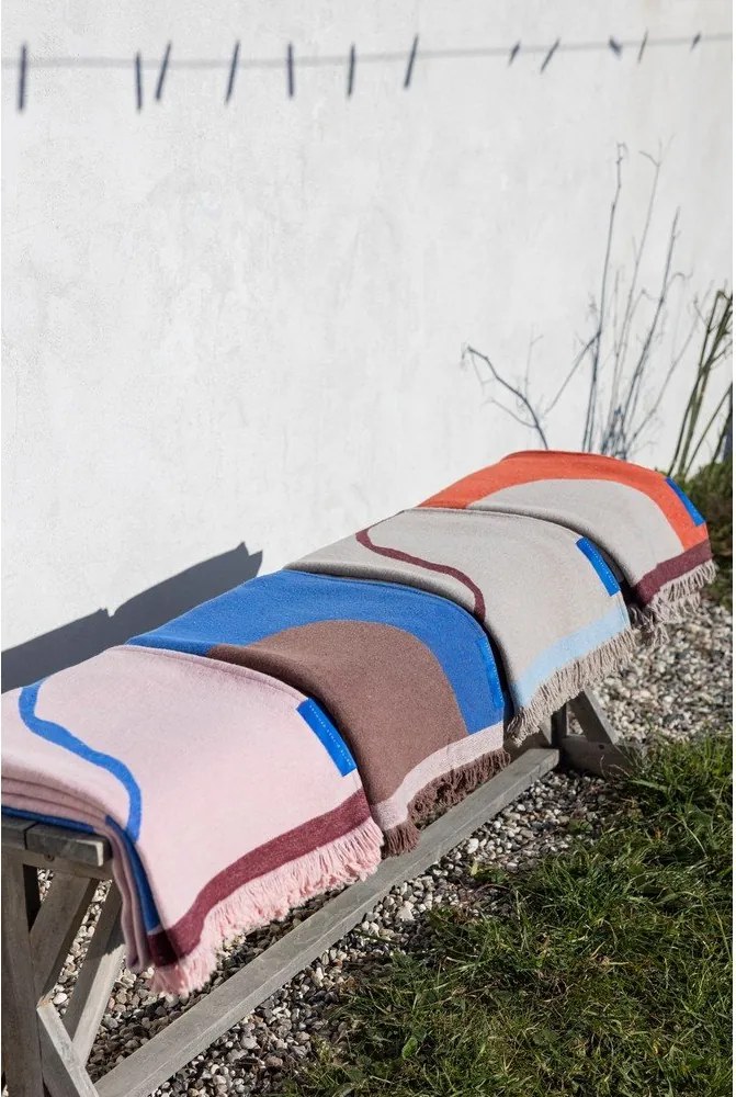 Pătură bej 130x175 cm Studio – Mette Ditmer Denmark