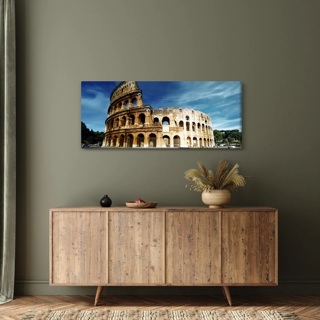 Tablou - Colosseum din Roma, Italia (120x50 cm)
