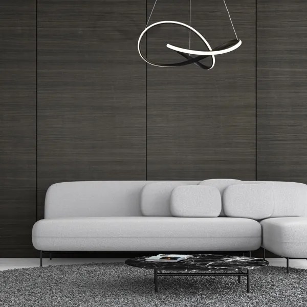 Lustră LED pe cablu CAPPIO LED/36W/230V neagră