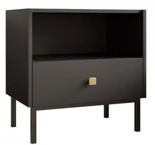 Noptieră Probazzo 1SZ (Negru) . 1104520