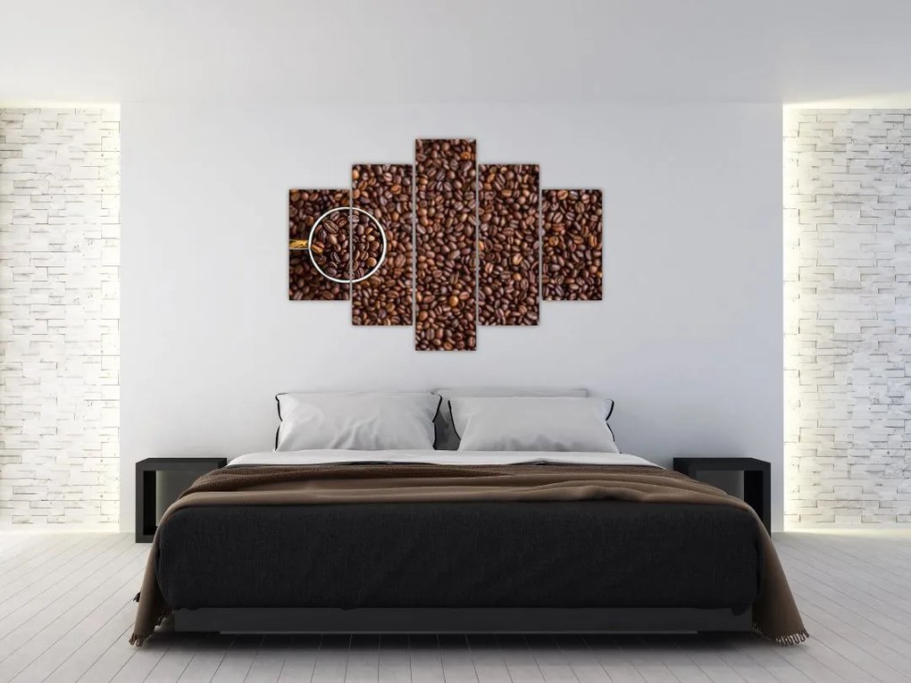 Tablou - boabe de cafea (150x105 cm)