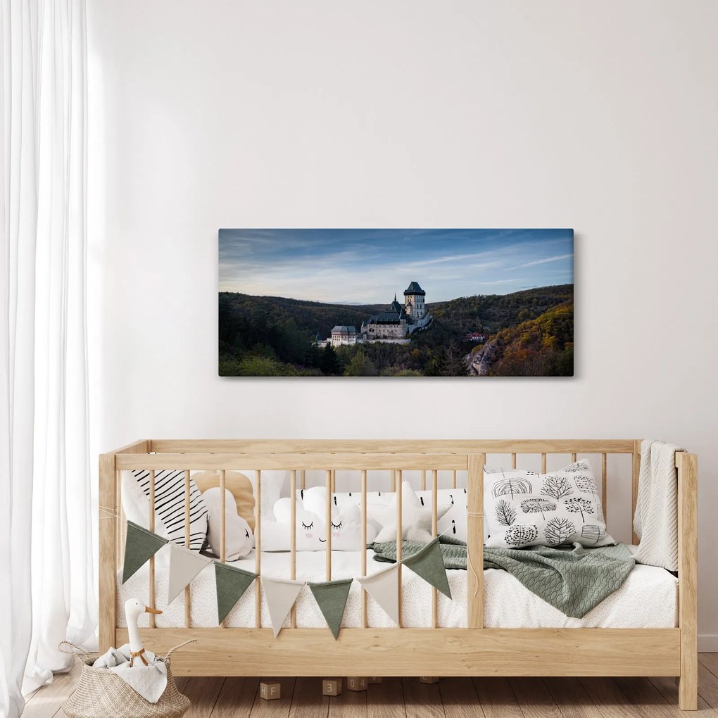 Tablou cu Karlstejn (120x50 cm)